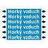 Značení potrubí ISO 20560, horký vzduch
